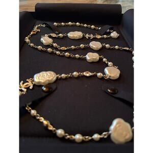 2025 Chanel Necklace - Waterdroplet-shaped Pearls